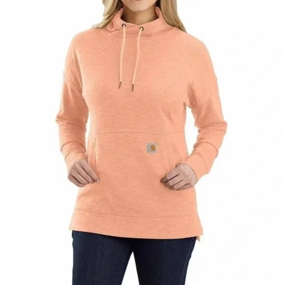 NWT Carhartt Women's Hoodie 103591 Sunset Heather Small (4/6) - Picture 2 of 5